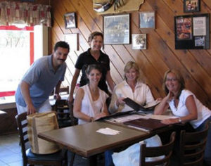 Martha Stewart visits Antonio Restaurant