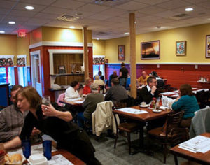 Antonio's Restaurant in Portuguese & American food in New Bedford, MA dining room